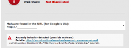 Sucuri SiteCheck ASP Malware