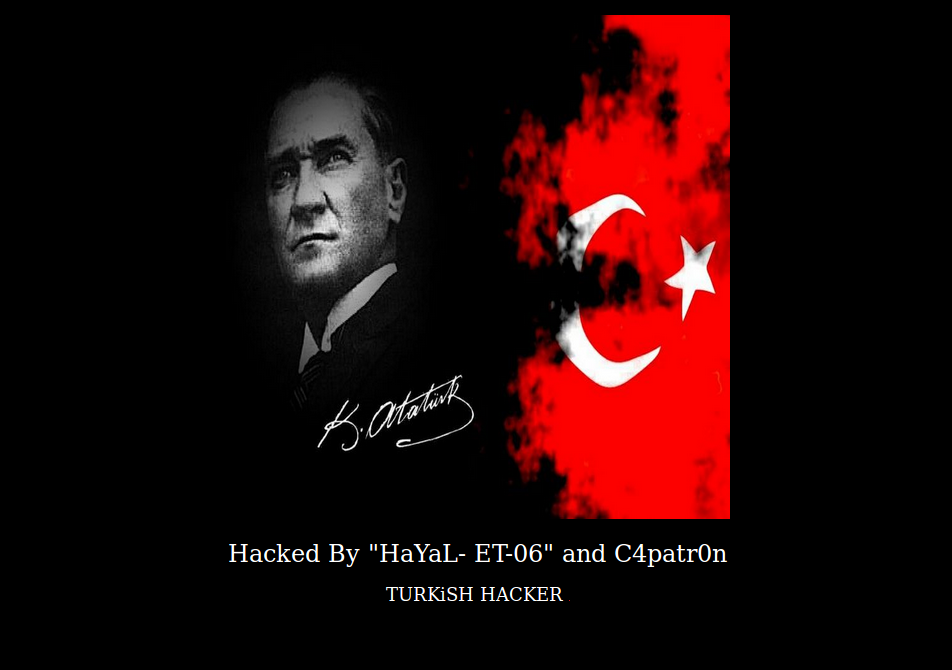 Defaced-Website-Turkish-Hacker