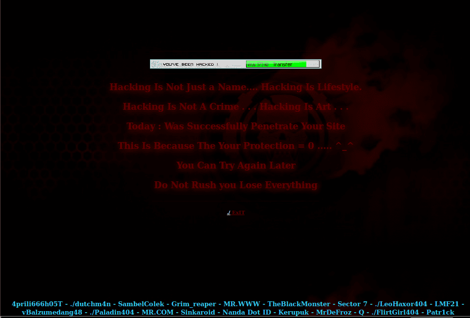 Defacement-Group-Hackers