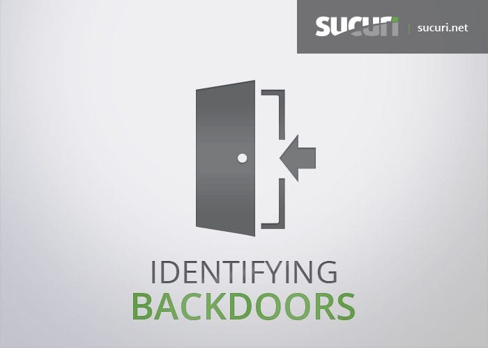 Identifying Website Backdoors