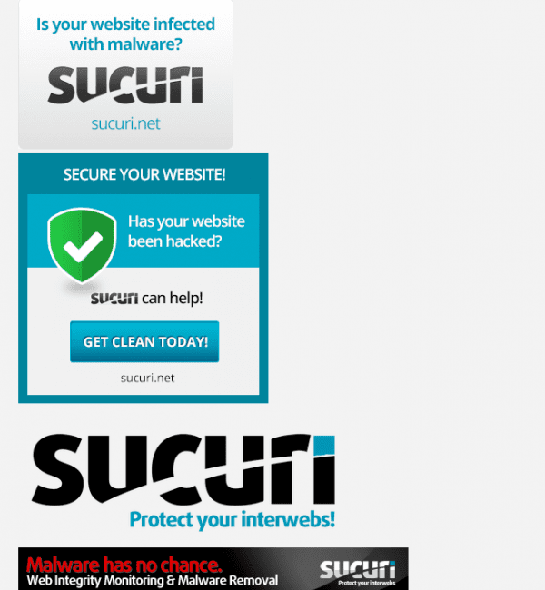 Sucuri Affiliate codes