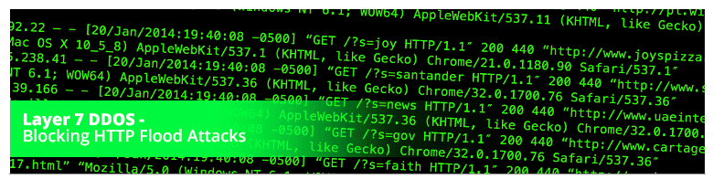 Layer 7 DDOS