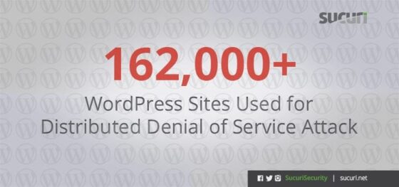 More Than 162,000 WordPress Sites Used for Distributed Denial of Service Attack