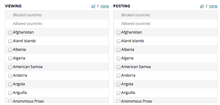 Sucuri - Country Blocking - CloudProxy