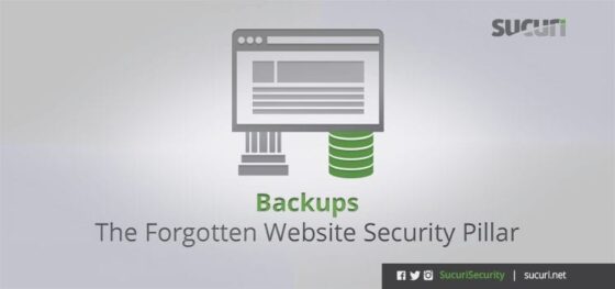 Backups – The Forgotten Website Security Pillar