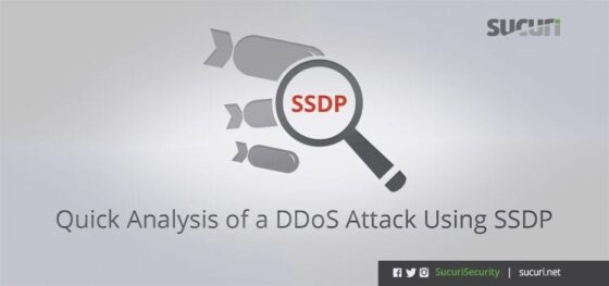 Quick Analysis of a DDoS Attack Using SSDP