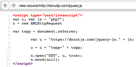 DonutJS jqury.js source code