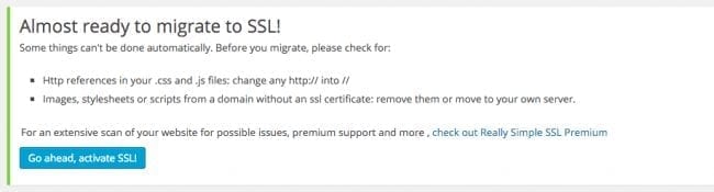 Really-simple-ssl WordPress Plugin