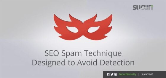 SEO Spam Technique Designed to Avoid Detection
