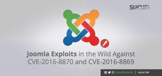 Joomla Exploits in the Wild Against CVE-2016-8870 and CVE-2016-8869