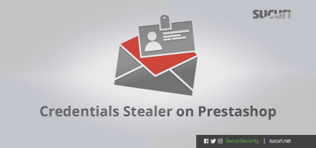 Credentials Stealer on Prestashop