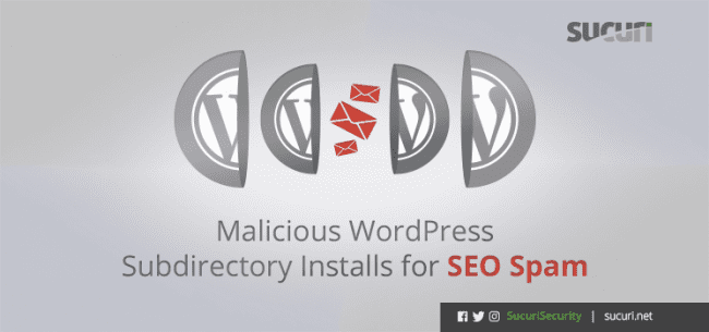 Malicious WordPress Subdirectory Installs For SEO Spam