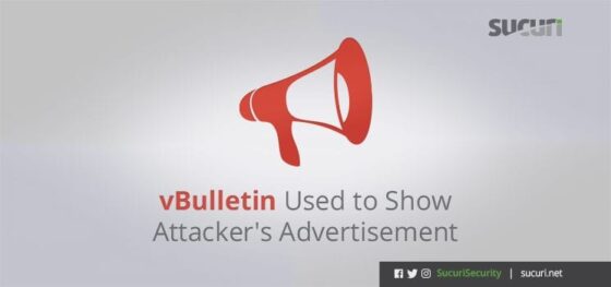 vBulletin Used to Show Malicious Advertisements