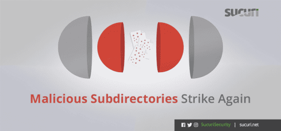 Malicious Subdirectories Strike Again