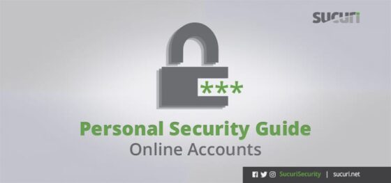 Personal Security Guide – Online Accounts