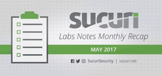 Labs Notes Monthly Recap – May/2017