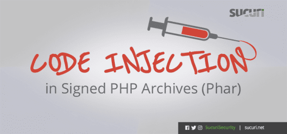 Code Injection in Signed PHP Archives (Phar)