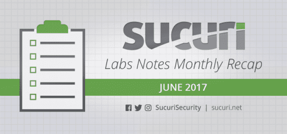 Labs Notes Monthly Recap – June/2017