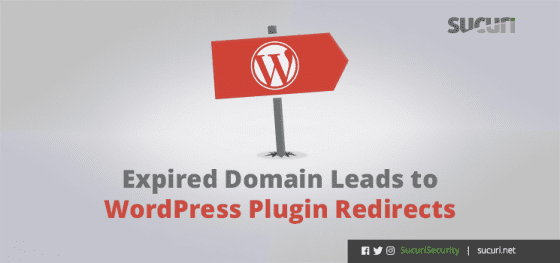 Expired Domain Leads to WordPress Plugin Redirects