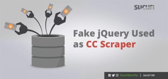 Fake jquery used as cc scraper