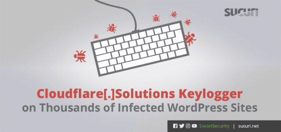 Cloudflare[.]Solutions Keylogger on Thousands of Infected WordPress Sites