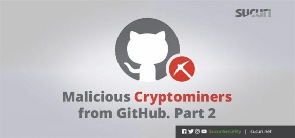 Malicious cryptominers from GitHub