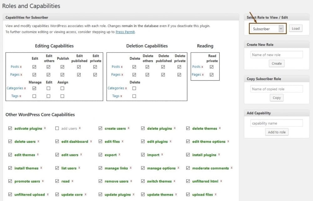 Plugin Capability Manager Enhanced