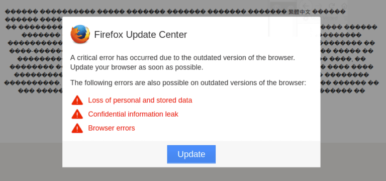 mozilla firefox critical error message mozilla firefox critical error message