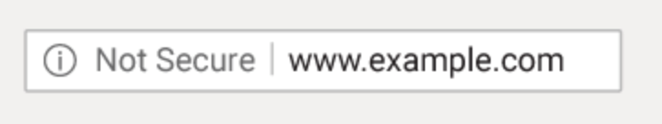 Not Secure Website Warning in Chrome 68