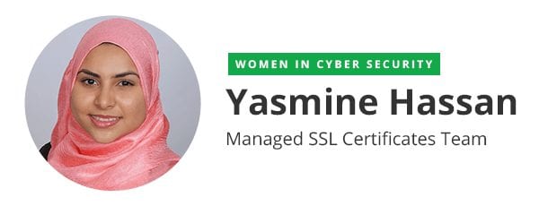 Yasmine Hassan (managed SSL Team)