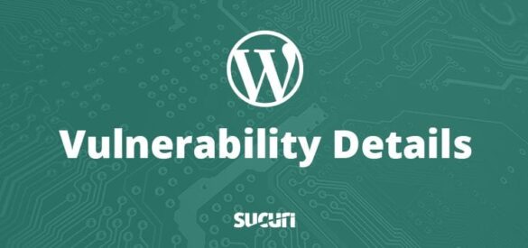 WordPress Vulnerability Detail