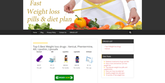 Malicious Spam Leads to Weight Loss Websites