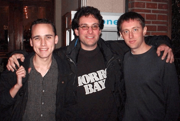 A young Lamo, Mitnick, and Poulsen