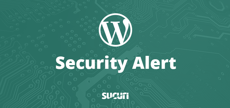 WordPress Security Alert