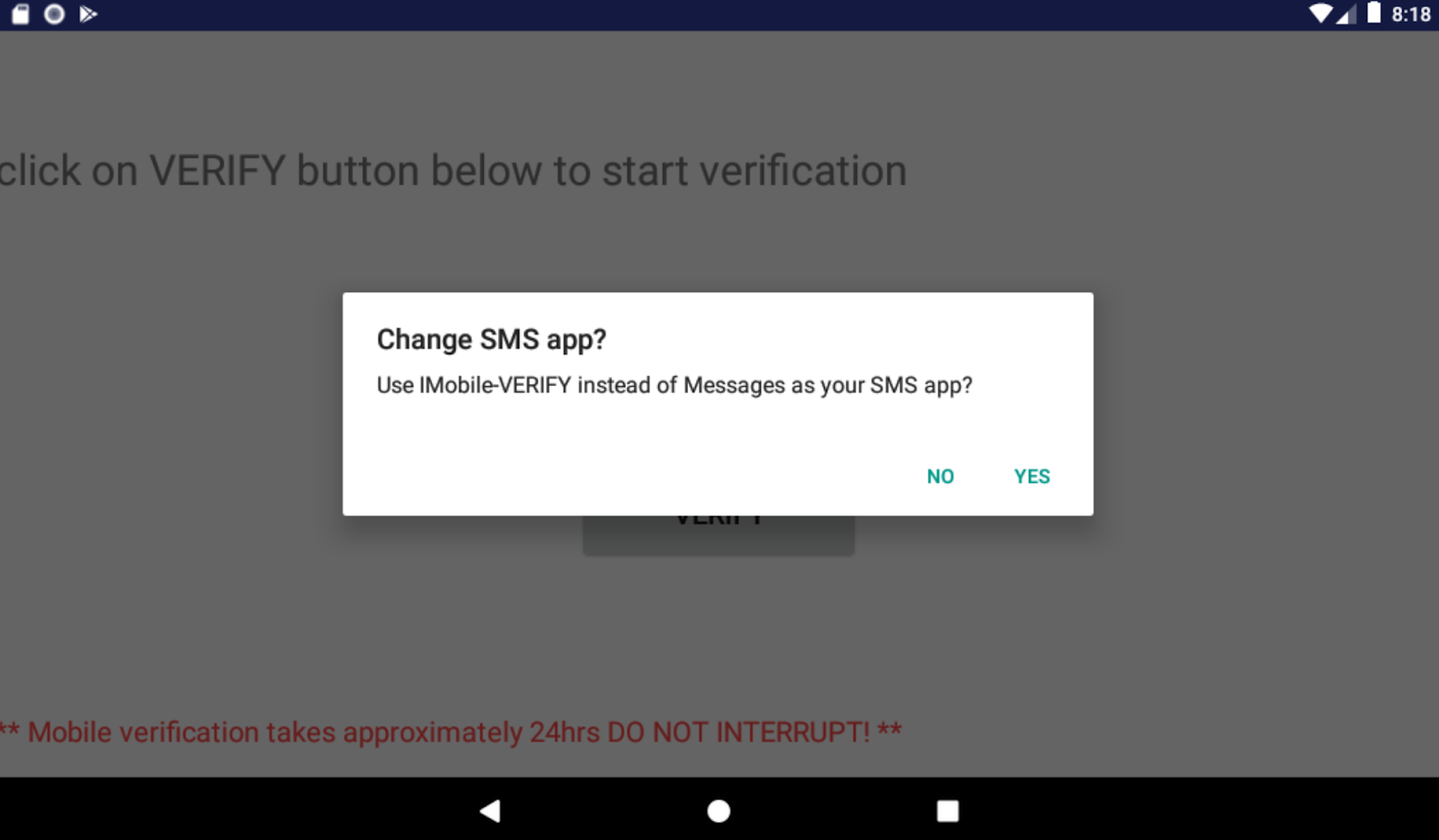 message apk