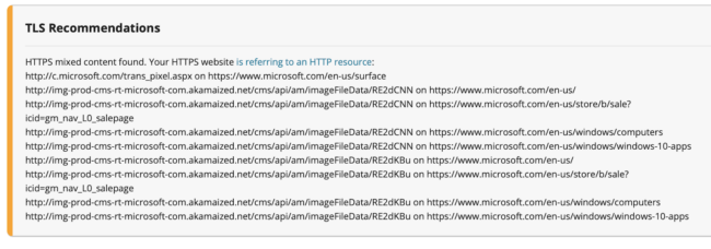 TLS Recommendations