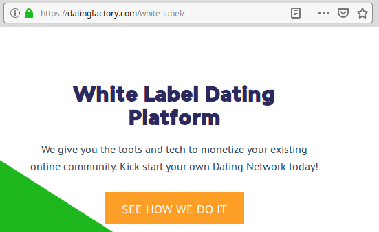 Dating Factory site