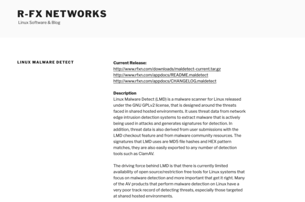 Linux Malware Detect