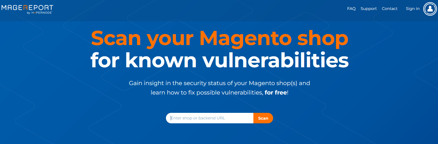 MageReport – Magento Vulnerability Scanner