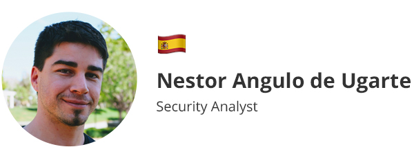 Nestor Angulo de Ugarte - Security Analyst