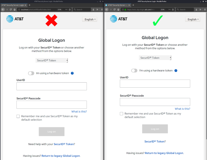 Phishing Page Targets AT&T's Employee Multi-Factor Authentication