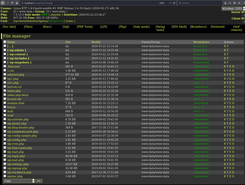 phpbash – A Terminal Emulator Web Shell