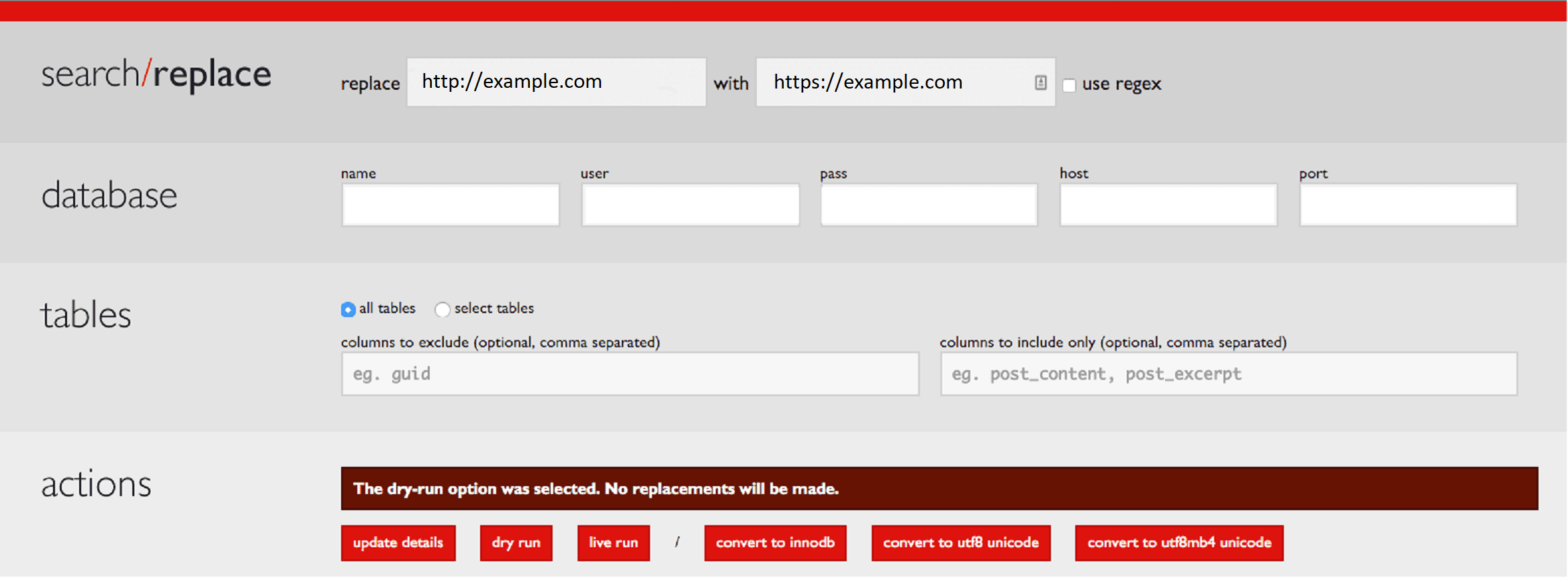 Example domain HTTP to HTTPS